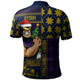 Melbourne Storm Polo Shirt Christmas Magic Knit Style Winter Glow