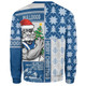 Canterbury-Bankstown Bulldogs Sweatshirt Christmas Magic Knit Style Winter Glow