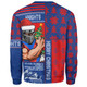 Newcastle Knights Sweatshirt Christmas Magic Knit Style Winter Glow