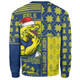 Parramatta Eels Sweatshirt Christmas Magic Knit Style Winter Glow