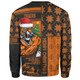 Wests Tigers Sweatshirt Christmas Magic Knit Style Winter Glow