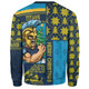 Gold Coast Titans Sweatshirt Christmas Magic Knit Style Winter Glow