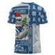 Canterbury-Bankstown Bulldogs T-Shirt Christmas Magic Knit Style Winter Glow