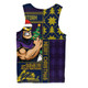 Melbourne Storm Men Singlet Christmas Magic Knit Style Winter Glow