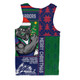 New Zealand Warriors Men Singlet Christmas Magic Knit Style Winter Glow