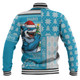 Cronulla-Sutherland Sharks Baseball Jacket Christmas Magic Knit Style Winter Glow