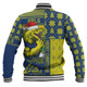 Parramatta Eels Baseball Jacket Christmas Magic Knit Style Winter Glow