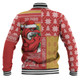 Redcliffe Dolphins Baseball Jacket Christmas Magic Knit Style Winter Glow