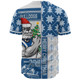 Canterbury-Bankstown Bulldogs Baseball Shirt Christmas Magic Knit Style Winter Glow