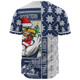 Sydney Roosters Baseball Shirt Christmas Magic Knit Style Winter Glow