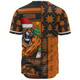 Wests Tigers Baseball Shirt Christmas Magic Knit Style Winter Glow