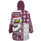 Manly Warringah Sea Eagles Snug Hoodie Christmas Magic Knit Style Winter Glow