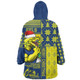 Parramatta Eels Snug Hoodie Christmas Magic Knit Style Winter Glow