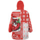 St. George Illawarra Dragons Snug Hoodie Christmas Magic Knit Style Winter Glow