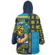 Gold Coast Titans Snug Hoodie Christmas Magic Knit Style Winter Glow