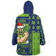 Canberra Raiders Snug Hoodie Christmas Magic Knit Style Winter Glow