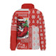 St. George Illawarra Dragons Padded Jacket Christmas Magic Knit Style Winter Glow