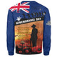 Australia Sweatshirt Remembrance Day Australia Honour The Fallen
