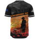 Australia Baseball Shirt Remembrance Day Australia Honour The Fallen