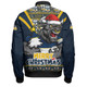 North Queensland Cowboys Bomber Jacket Merry Christmas Festive Spirit Edition