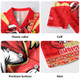 St. George Illawarra Dragons Hawaiian Shirt Merry Christmas Festive Spirit Edition