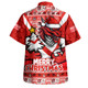 Redcliffe Dolphins Hawaiian Shirt Merry Christmas Festive Spirit Edition
