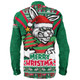 South Sydney Rabbitohs Long Sleeve Shirt Merry Christmas Festive Spirit Edition
