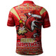 Redcliffe Dolphins Polo Shirt Merry Christmas Festive Spirit Edition