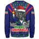 New Zealand Warriors Sweatshirt Merry Christmas Festive Spirit Edition