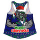 New Zealand Warriors Women Racerback Singlet Merry Christmas Festive Spirit Edition