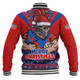 Newcastle Knights Baseball Jacket Merry Christmas Festive Spirit Edition