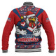 Sydney Roosters Baseball Jacket Merry Christmas Festive Spirit Edition