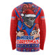 Newcastle Knights Long Sleeve T-shirt Merry Christmas Festive Spirit Edition