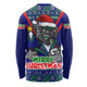 New Zealand Warriors Long Sleeve T-shirt Merry Christmas Festive Spirit Edition