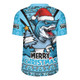 Cronulla-Sutherland Sharks Rugby Jersey Merry Christmas Festive Spirit Edition