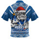 Canterbury-Bankstown Bulldogs Zip Polo Shirt Merry Christmas Festive Spirit Edition