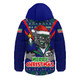 New Zealand Warriors Hooded Padded Jacket Merry Christmas Festive Spirit Edition