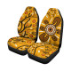 Australia Car Seat Covers - Aboriginal Art In Spring Style