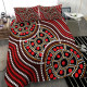 Australia Aboriginal Inspired Bedding Set - Aboriginal Inspired Tortoiseshell Dot Art Panting