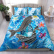 Australia Torres Strait Bedding Set - Sea, Dhari And Dugongs