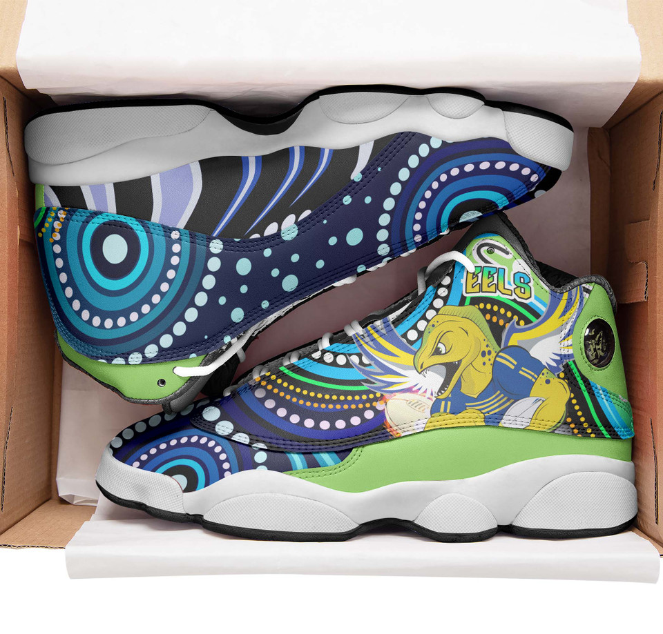 Indigenous Paisley Black Ipottaa Basketball / Sport High Top Shoes