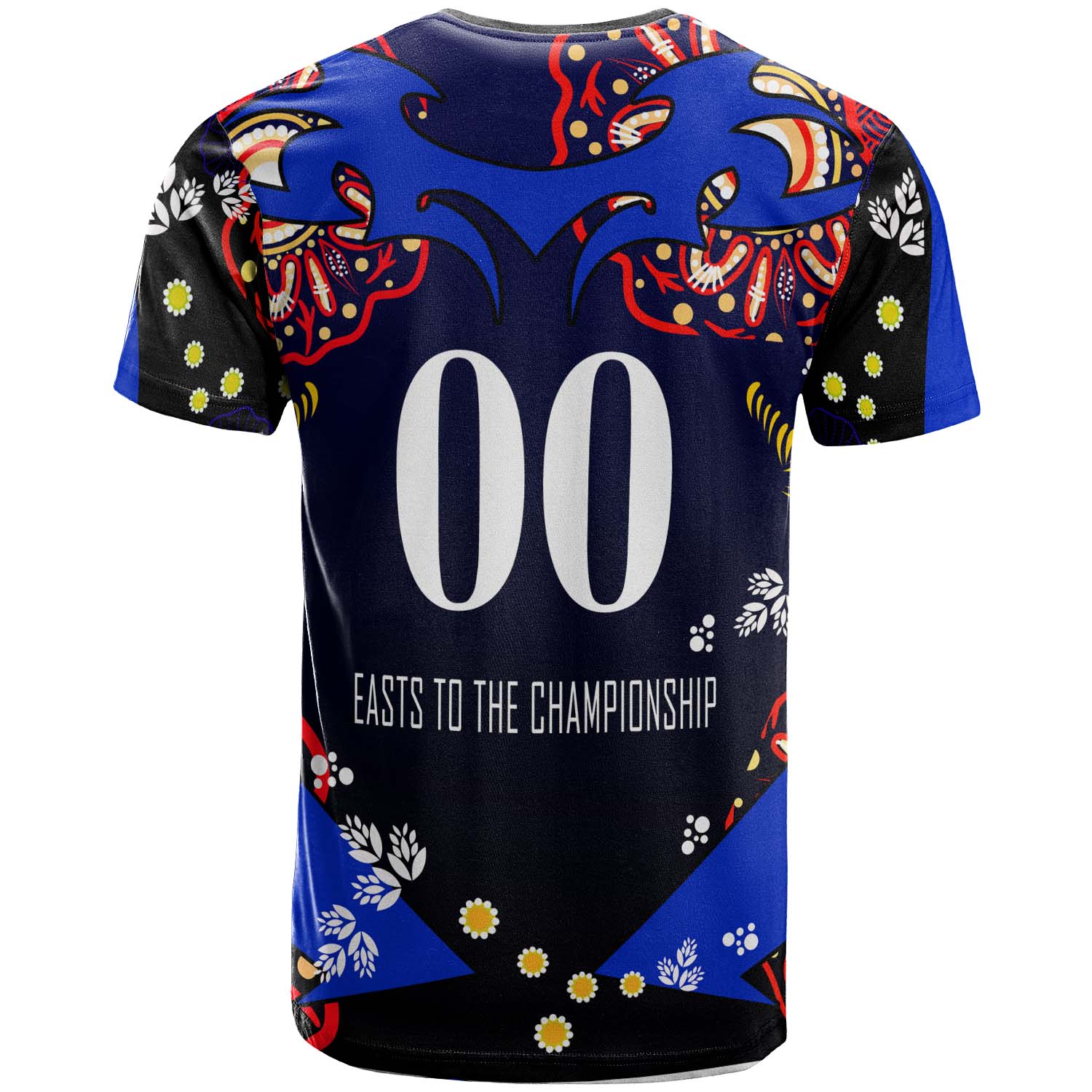 Sydney Roosters T-Shirt - Custom Personalised Sydney Roosters 