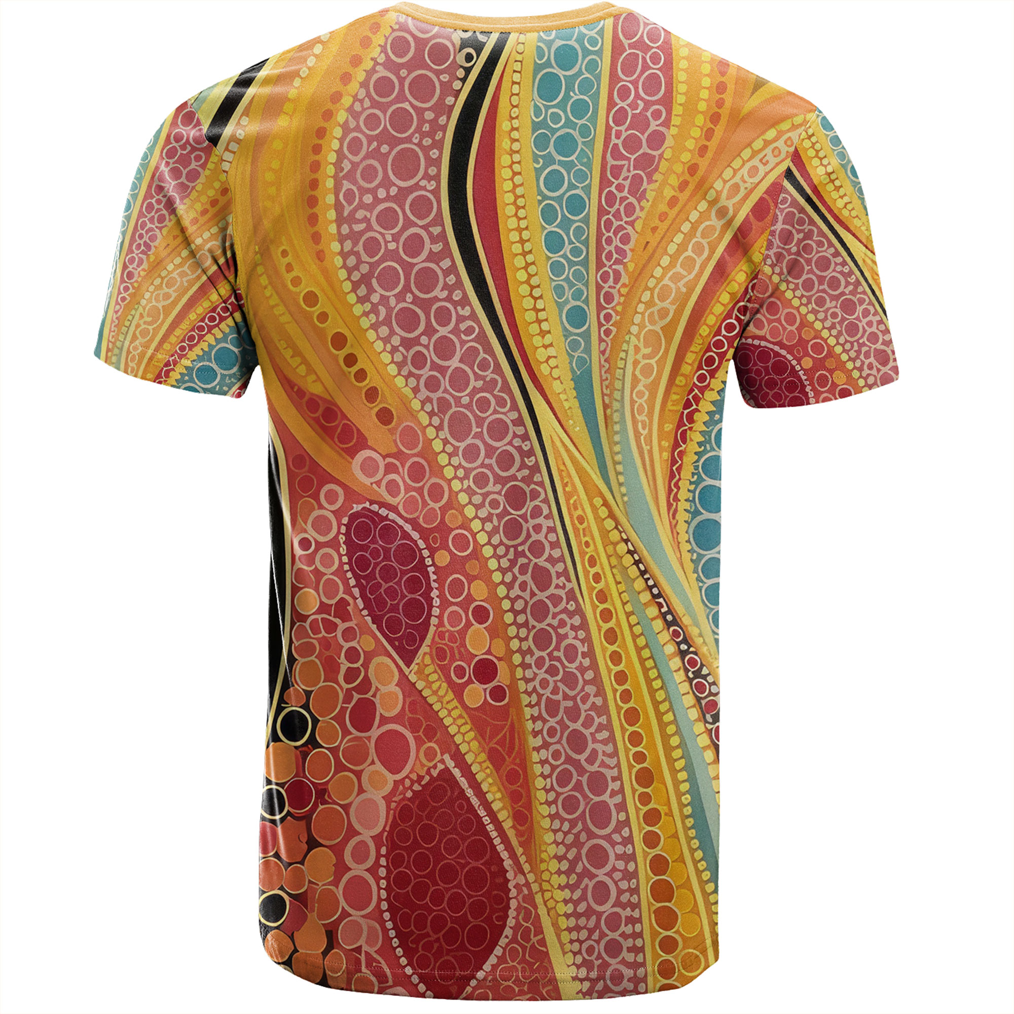 (Custom Personalised) Aboriginal Art Special TShirt Indigenous main image 1