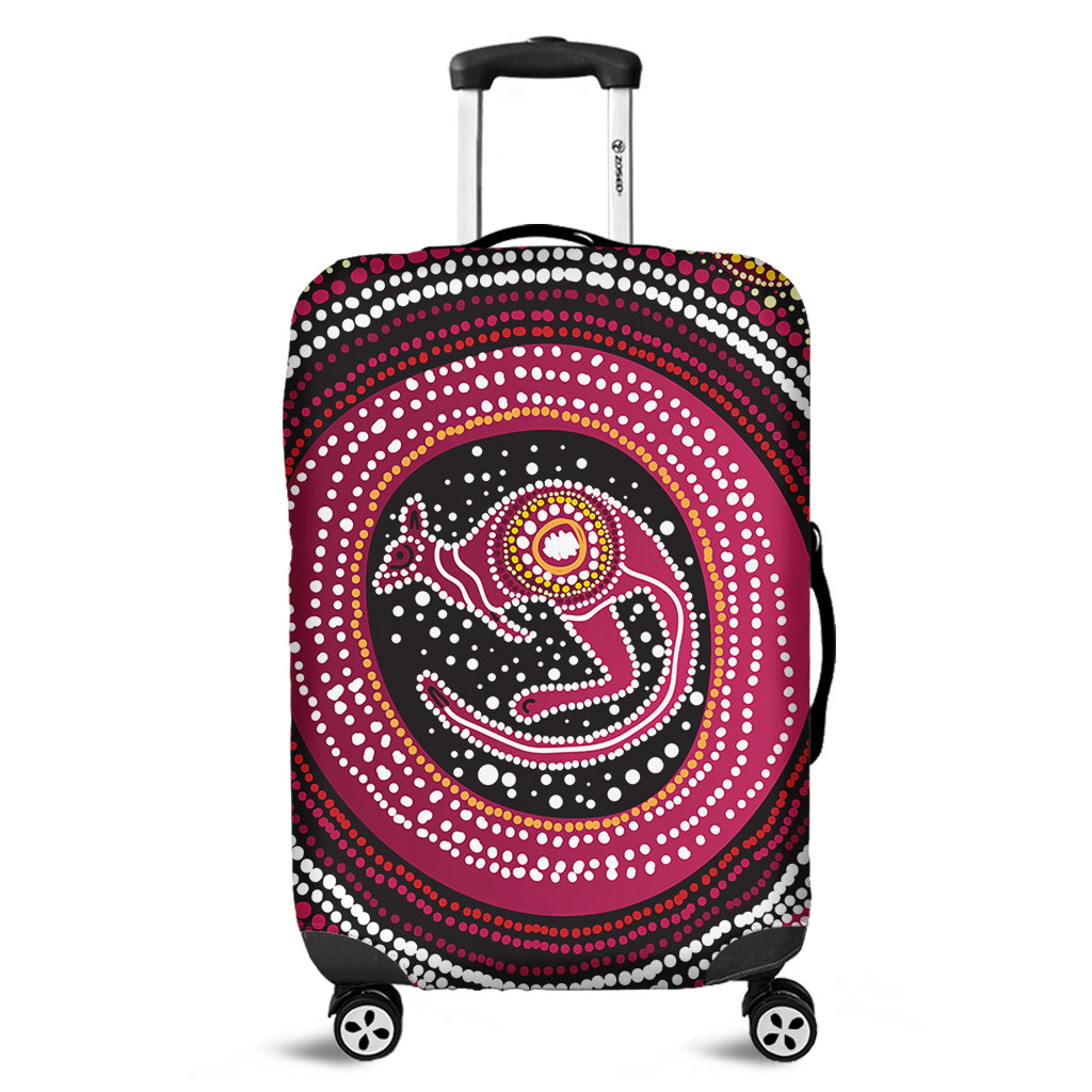 Luggage Cover - Kangaroo On The