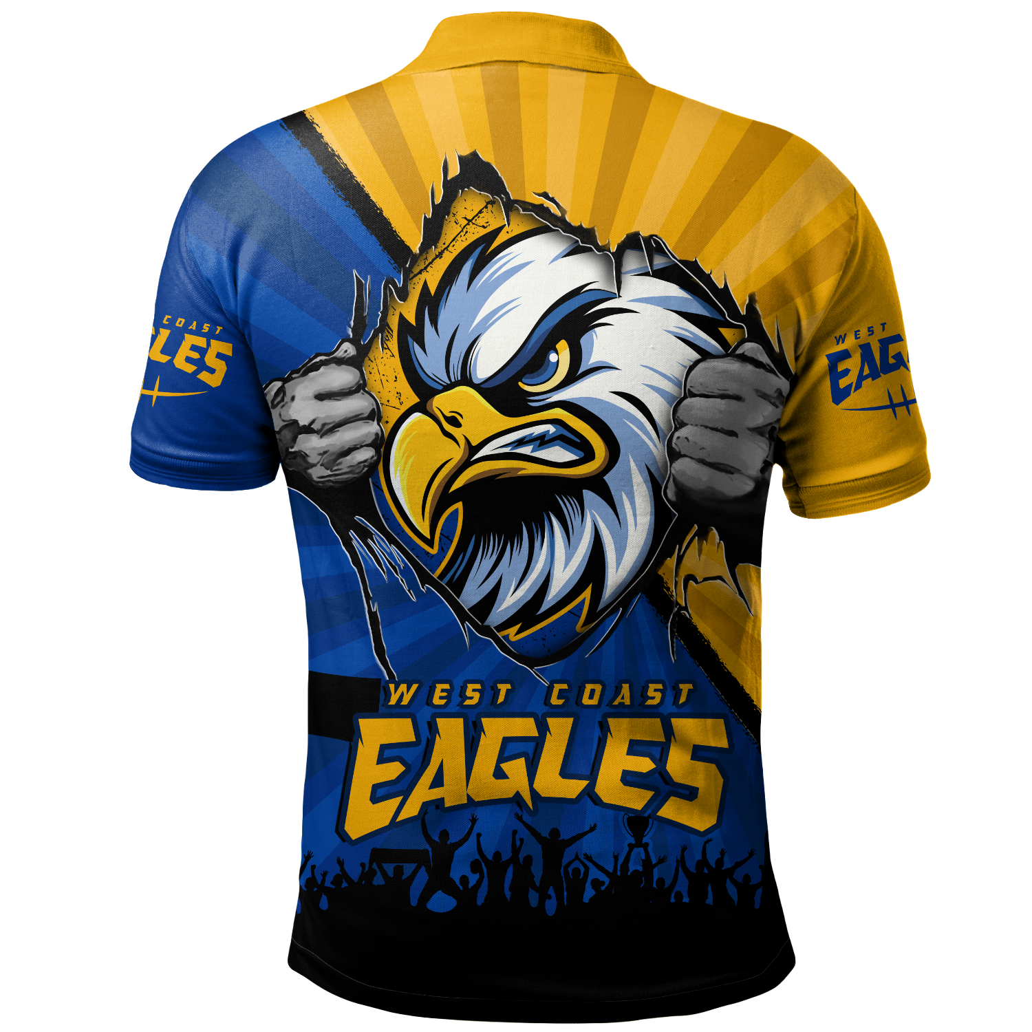 West Coast Eagles Par Tee Golf Polo main image 1