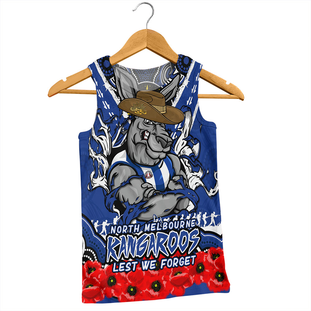 Geelong Cats Men Singlet Ripped Legacy Of The Game The ANZAC Spirit ...