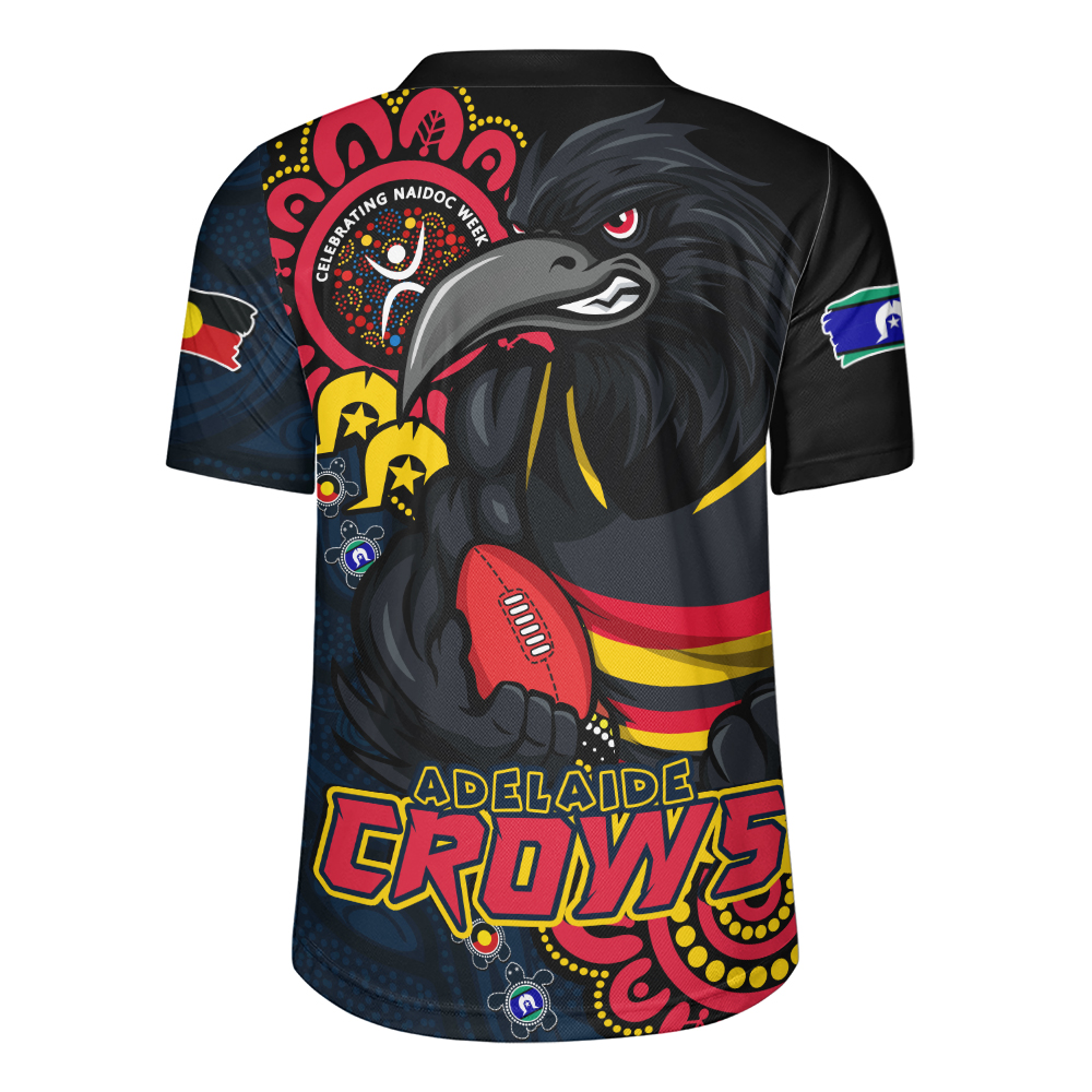 Adelaide Crows Rugby Jersey Power Through Generations NAIDOC Edition