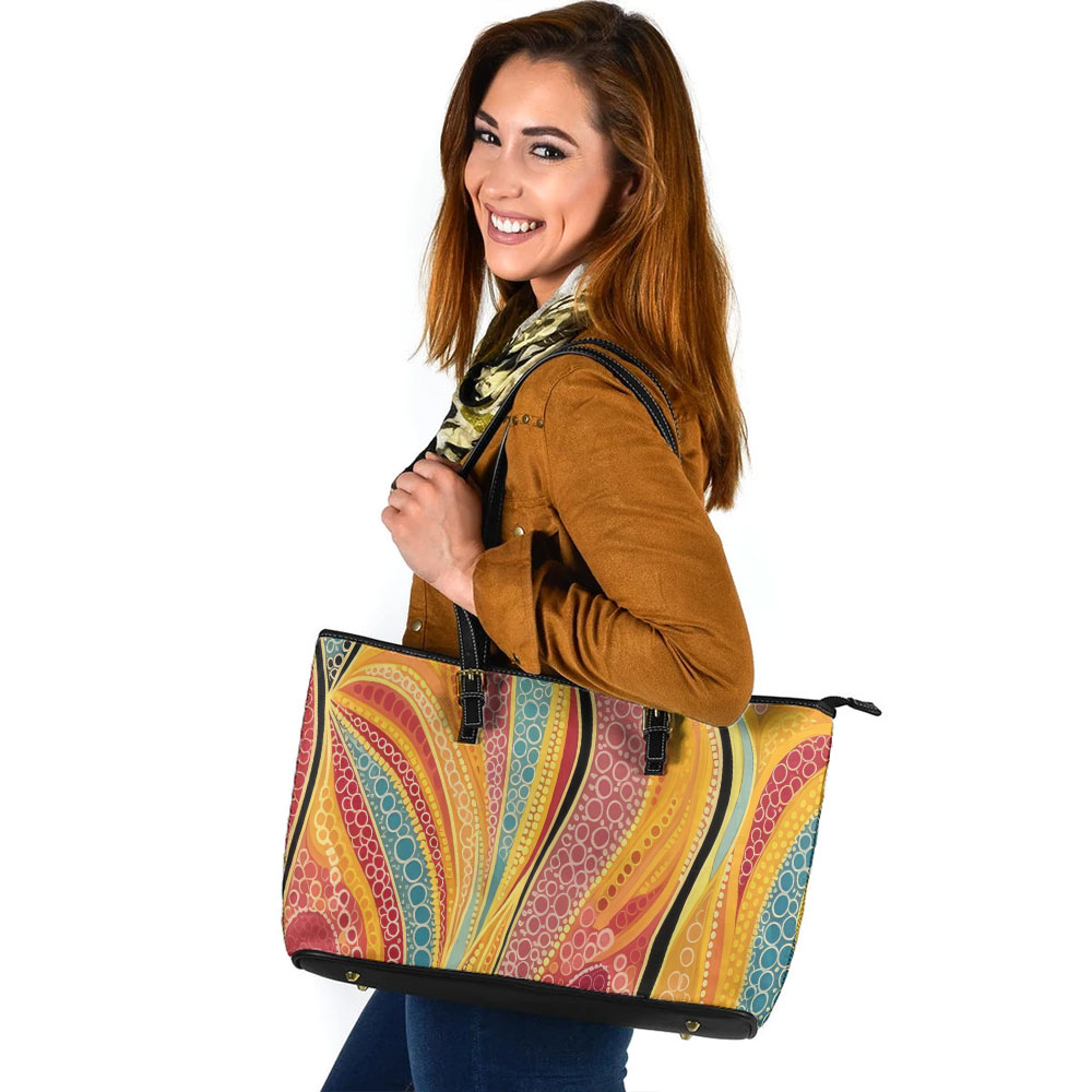 Indigenous Paisley Yellow Waterproof Travel Bag/Small