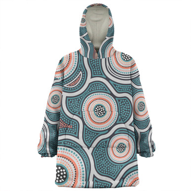 Australia Aboriginal Snug Hoodie - Aboriginal Dot Art Style Snug Hoodie