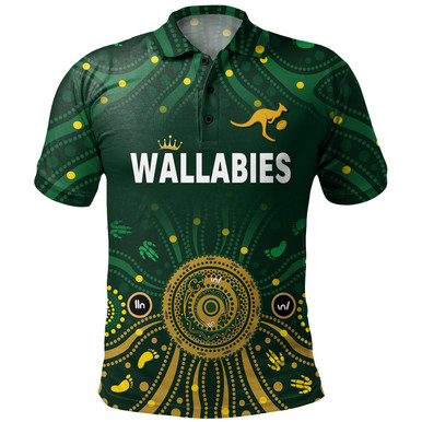 Australia Aboriginal Custom Polo Shirt - Snake Circle And Symbols With